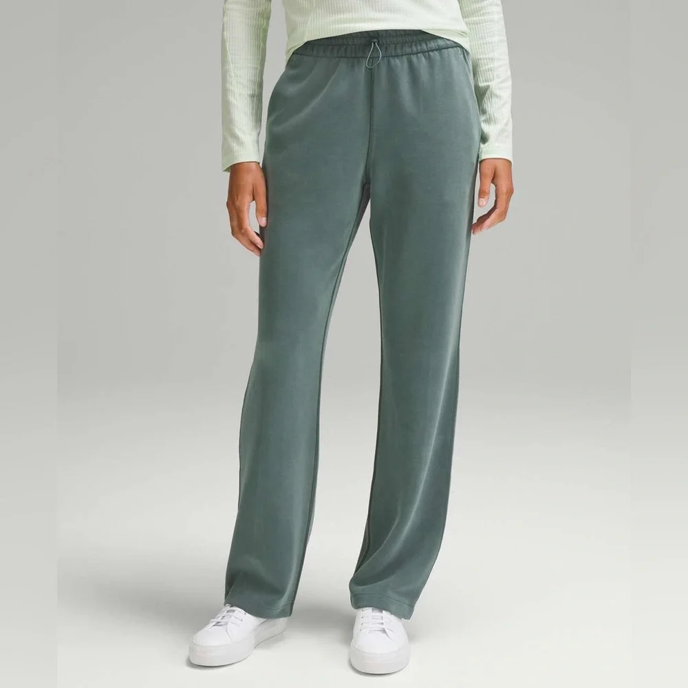 NWT Lululemon Softstreme High-Rise Pant‎ *Full Length Dark Forest Size 14
